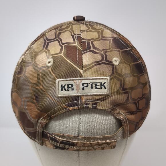 Kryptek Strapback Baseball Cap Multi One Size Adjustable Embroidered 6 Panel - Picture 6 of 9